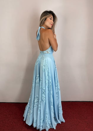 vestido ana flavia azul serenity