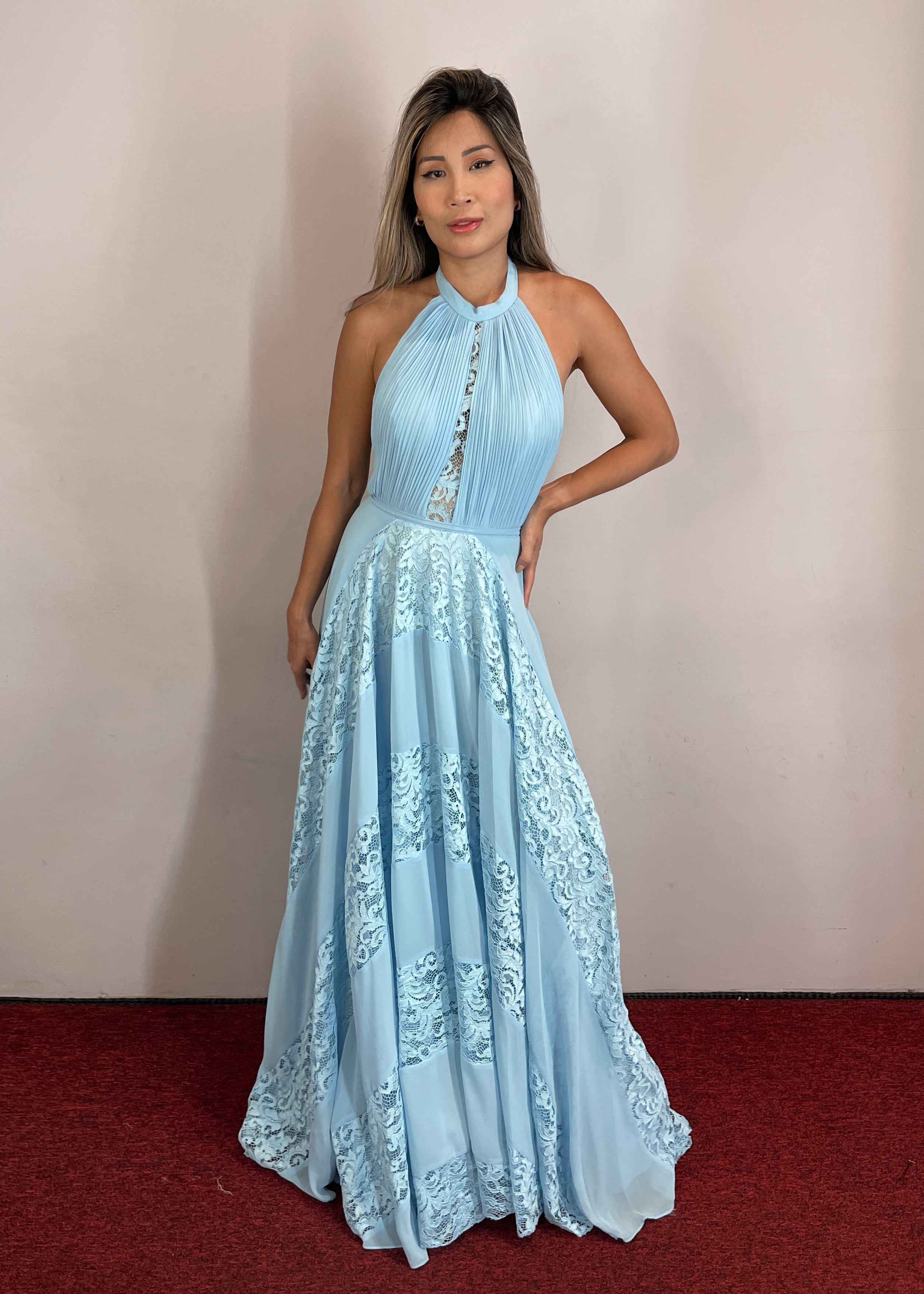vestido ana flavia azul serenity
